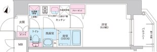 プレサンスブルーム東三国の物件間取画像